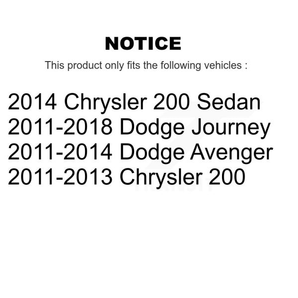 [Rear Lower Forward] Suspension Control Arm TOR-CK642901 For Dodge Journey 200 - Image 2