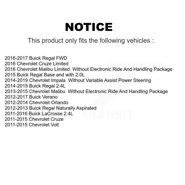 [Front Outer] Steering Tie Rod End TOR-ES800949 For Chevrolet Cruze Buick Verano - Image 2