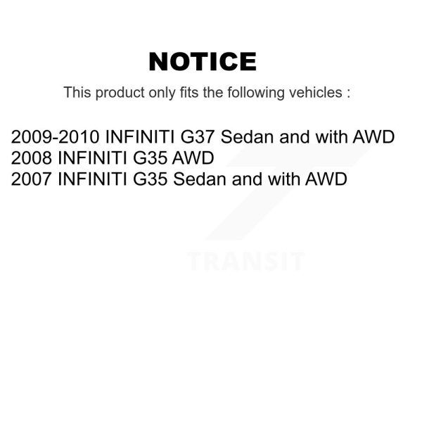 [Front Inner] Steering Tie Rod End TOR-EV800608 For INFINITI G37 G35 - Image 2