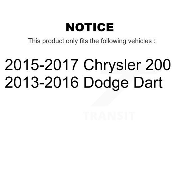 [Front Inner] Steering Tie Rod End TOR-EV801132 For Chrysler 200 Dodge Dart - Image 2