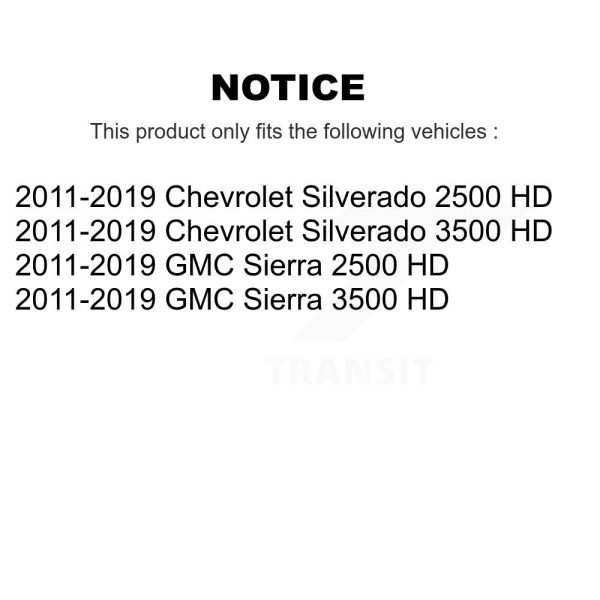 [Front] Steering Idler Arm TOR-K400018 For GMC Chevrolet Sierra 2500 HD 3500 - Image 2