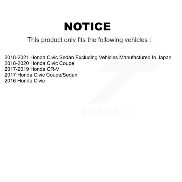[Front Lower] Suspension Ball Joint TOR-K500366 For Honda Civic CR-V - Image 2
