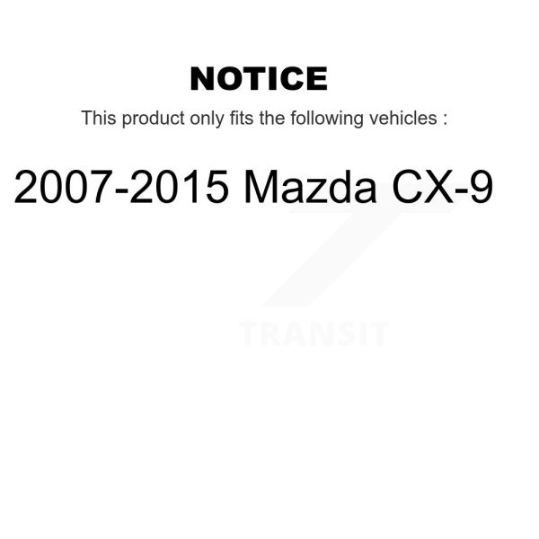 [Front Right] Suspension Stabilizer Bar Link Kit TOR-K750161 For Mazda CX-9 - Image 2