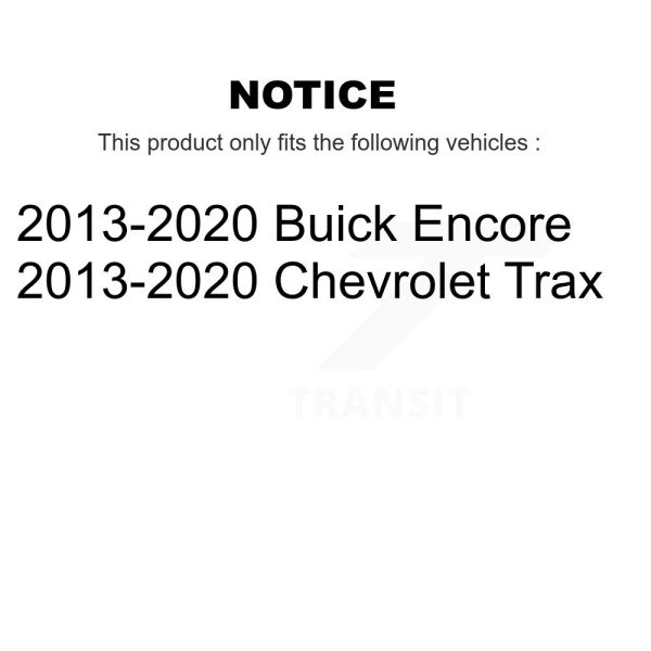 [Front Left] Suspension Stabilizer Bar Link Kit TOR-K750682 For Buick Encore - Image 2