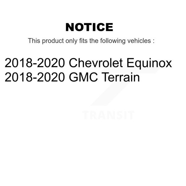 [Rear] Suspension Stabilizer Bar Link Kit TOR-K750939 For Chevrolet Equinox GMC - Image 2